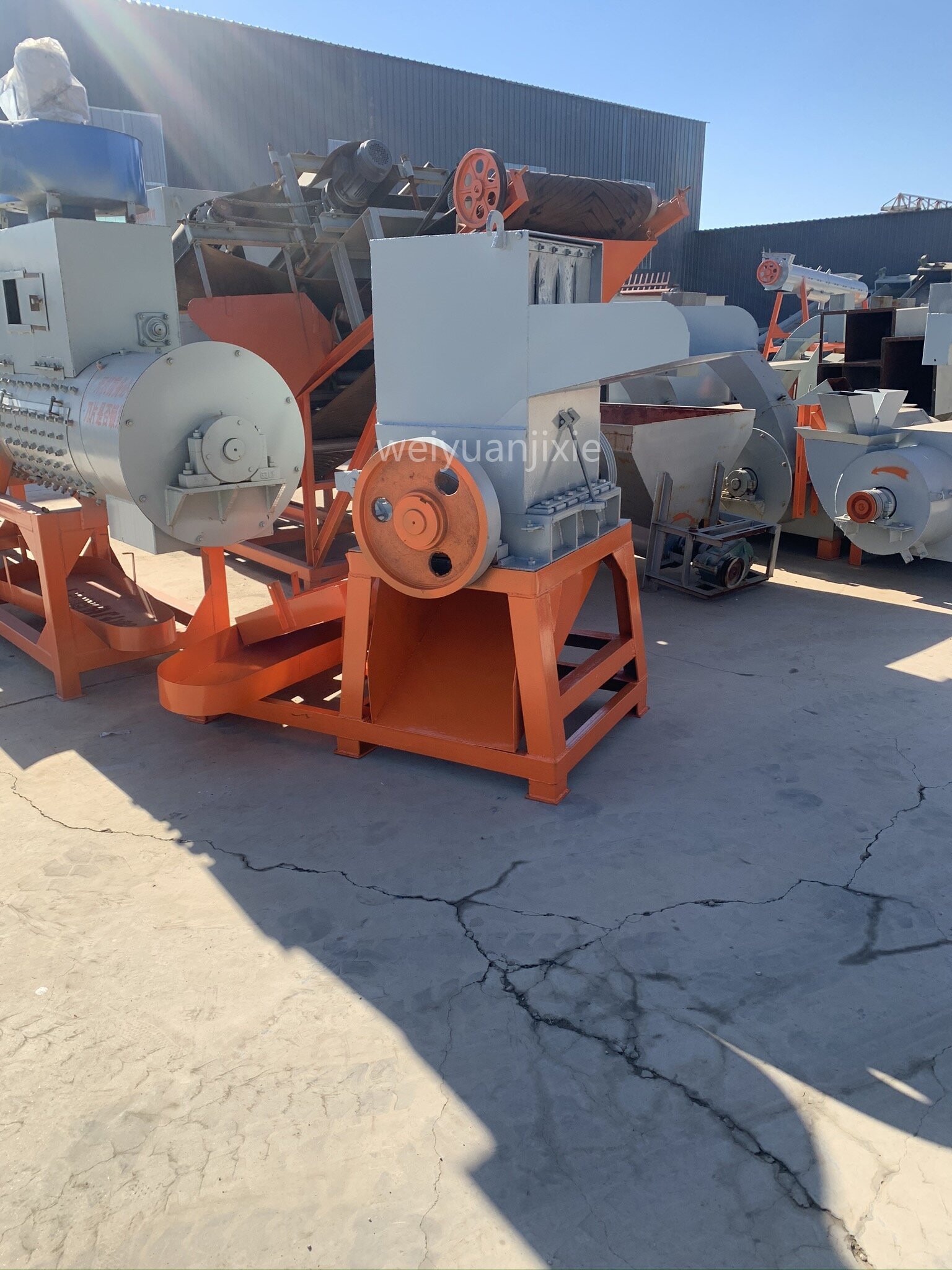 2 in 1 multifunctional pulverizer for pp pe Long strips