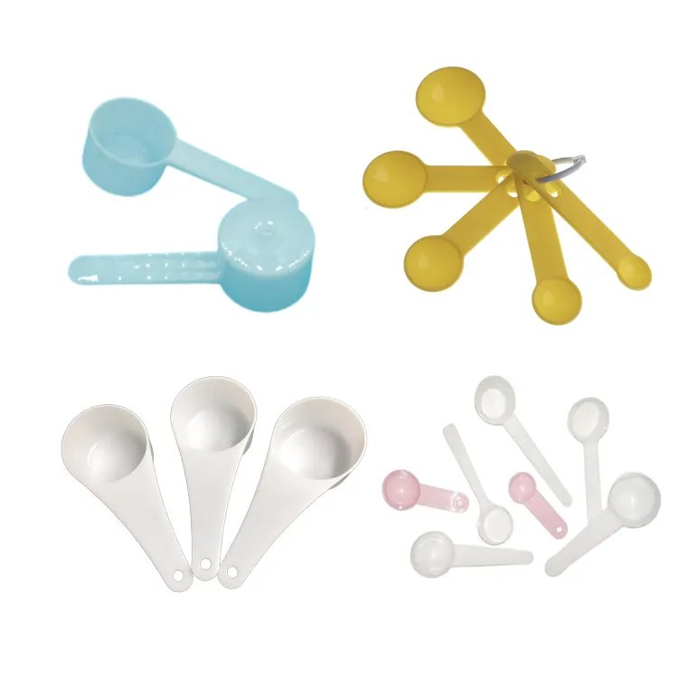 1ml 2.5ml 5ml 10ml 15ml plastic measuring spoon/scoop