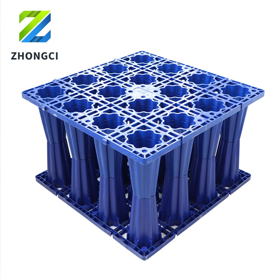 Rainwater collection device PP module system Sponge city transfer reservoir rainwater infiltration recycling manufacturers