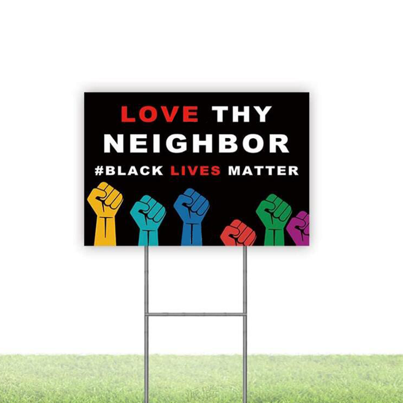 Personalized Printing Waterproof Pp Corrugated Sheet Outdoor Billboard