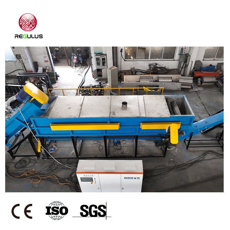 Waste Plastic PP Woven Bags PE Film HDPE Foil Recycling Line Soft Plastic Washing Recycling Line