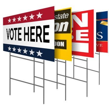 Open house pp plastic corrugated sheets plastic yard signs lawn sign with stakes for real estate