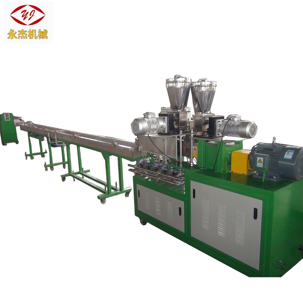 Competitive-price Granulator Plastic PP/PE/PVC twin screw extruder plastic granules making machine
