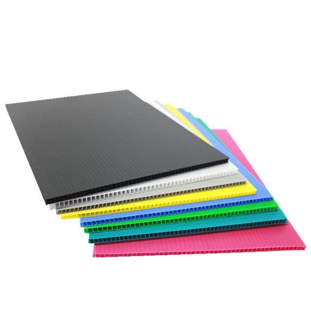Wholesale OEM ODM Corrugated Plastic Honeycomb Panel PP Hollow Sheet Plastico Polipropilen Corflute Sheet