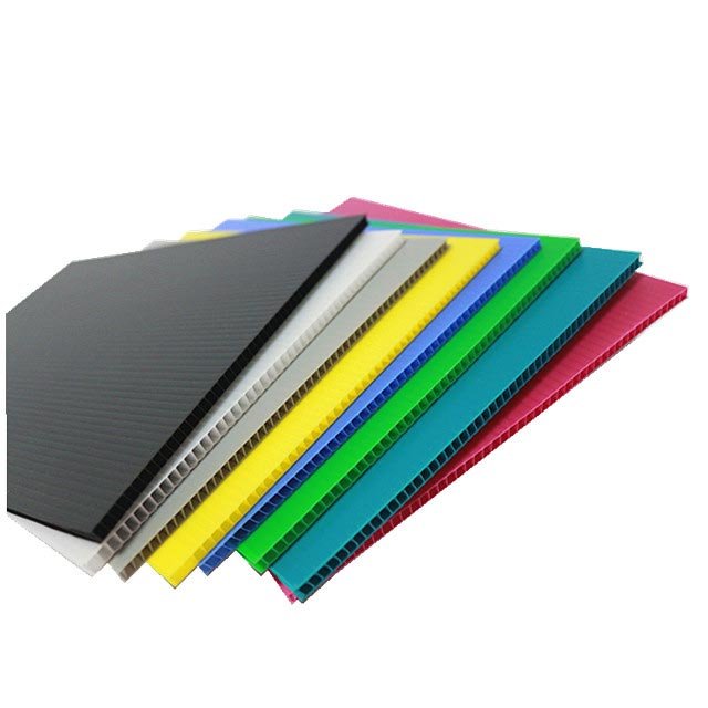 Wholesale OEM ODM Corrugated Plastic Honeycomb Panel PP Hollow Sheet Plastico Polipropilen Corflute Sheet