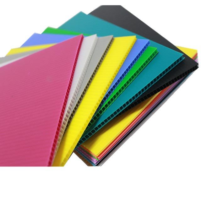 Wholesale OEM ODM Corrugated Plastic Honeycomb Panel PP Hollow Sheet Plastico Polipropilen Corflute Sheet