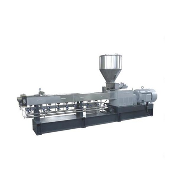 HKY-30 CO-ROTATING PARALLEL TWIN SCREW EXTRUDER MACHINE GROUP FOR PP/PE/PS/PET+CaCO3