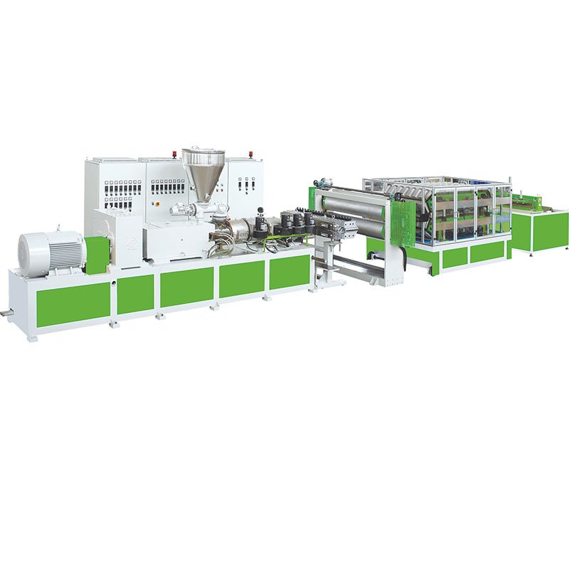 100% degradable material extrusion sheet line for single screw demand