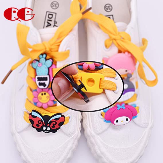 Colorful Shoe buckle Unisex-adult Shoe Decoration for Sport Casual Lace-up Shoe Decoration DIY Ornaments