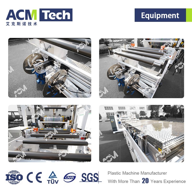 Factory Price Plastic Pet Sheet Extrusion Line Making Machine pp pet ps Corrugated Sheet Roll Extruder Production Line
