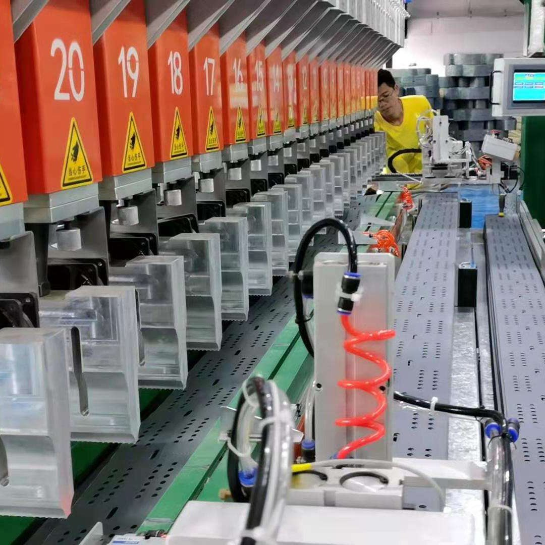 Plastic Extrusion production Line HDPE Pp Pe Ultrasonic Geocell Welding Machine with Ultrasonic Power