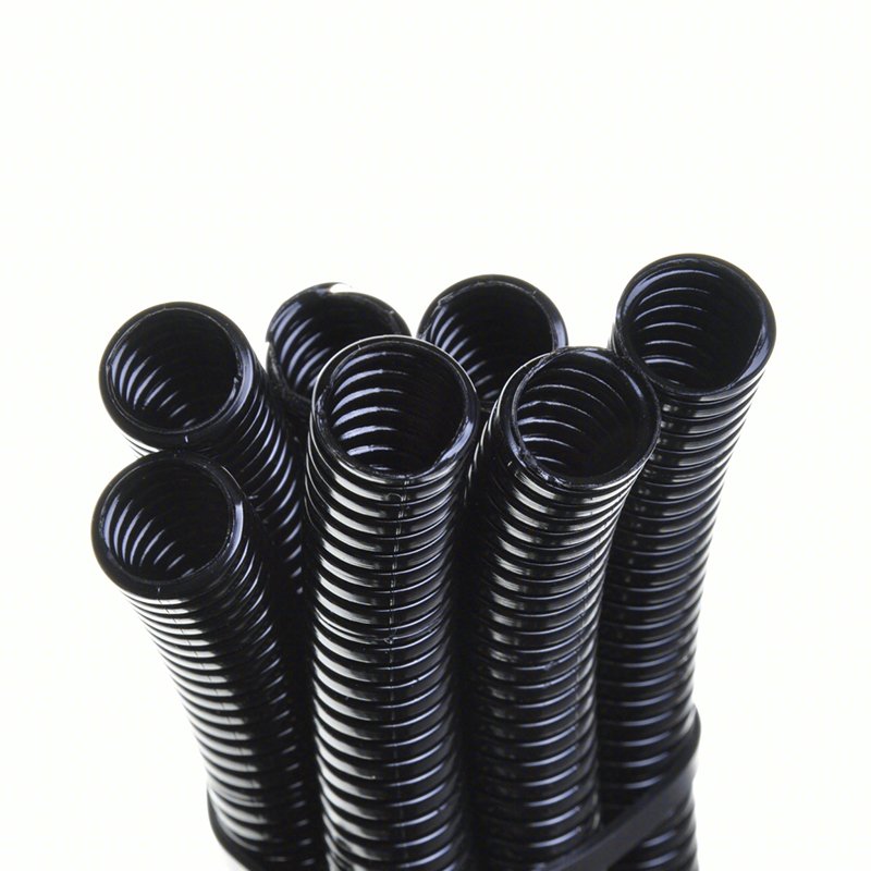 High Quality factory supply flame retardant 200m PA corrugated pipe PP PE suction hose Flexible Spiral Tube Pipe for cable prot