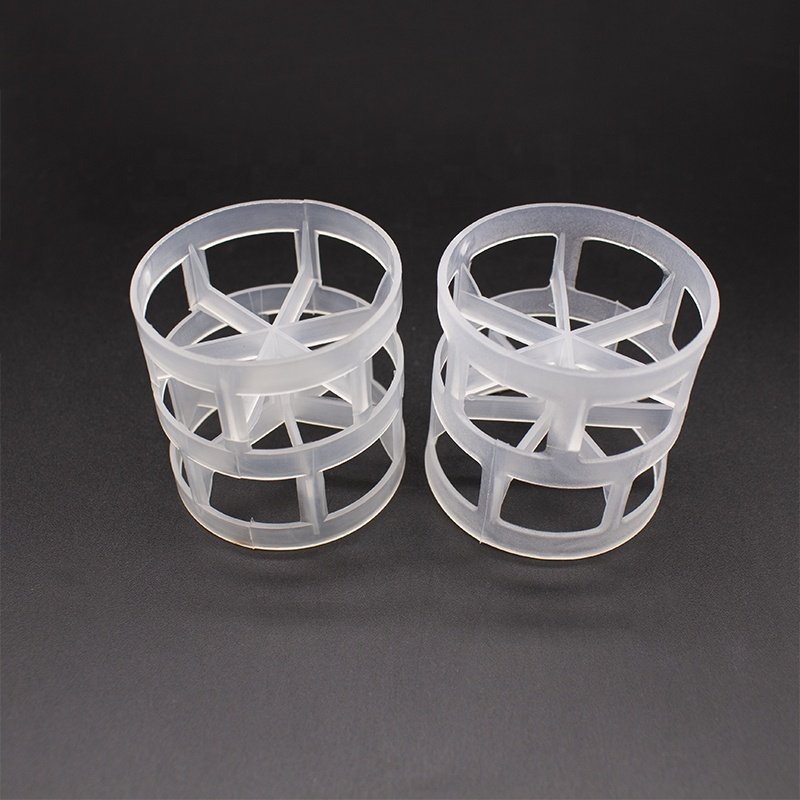 38mm 50mm 76mm Plastic PP PVC pall ring for scrubber tower packing