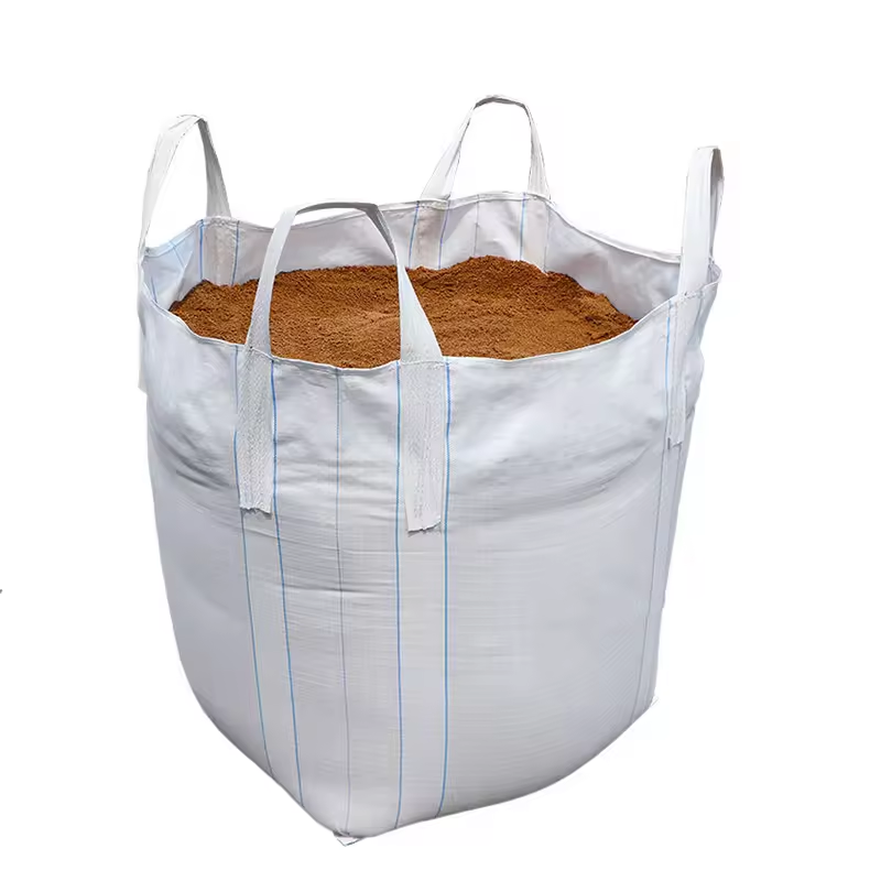 Selling 1000 kg 1 ton 2 tons pp dustproof high strength biodegradable large fiber bag