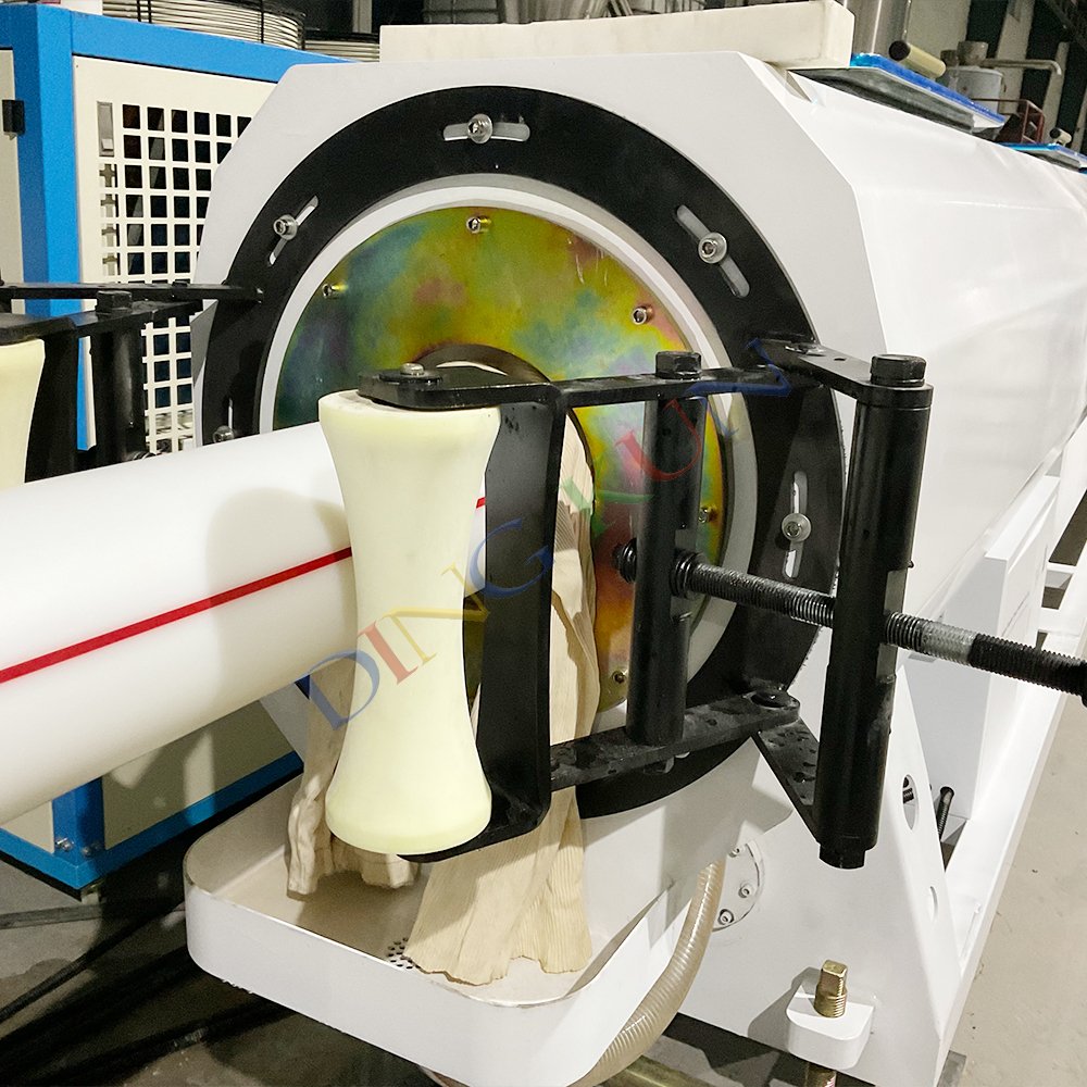 High Speed Plastic HDPE PE PP Pipe Extrusion Production Line / Making Machine
