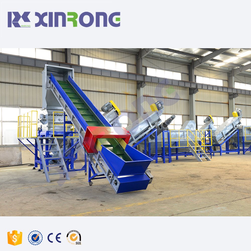 Xinrongplas PP/PE FILM/WOVEN BAG WASHING & RECYCLING LINE
