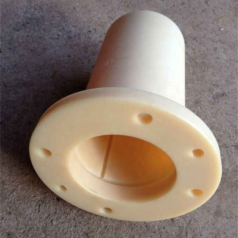 UHMWPE plastic nylon sleeves bush acetall roller PP PE jacket bush pa6 nylon black flange step sleeve bushing