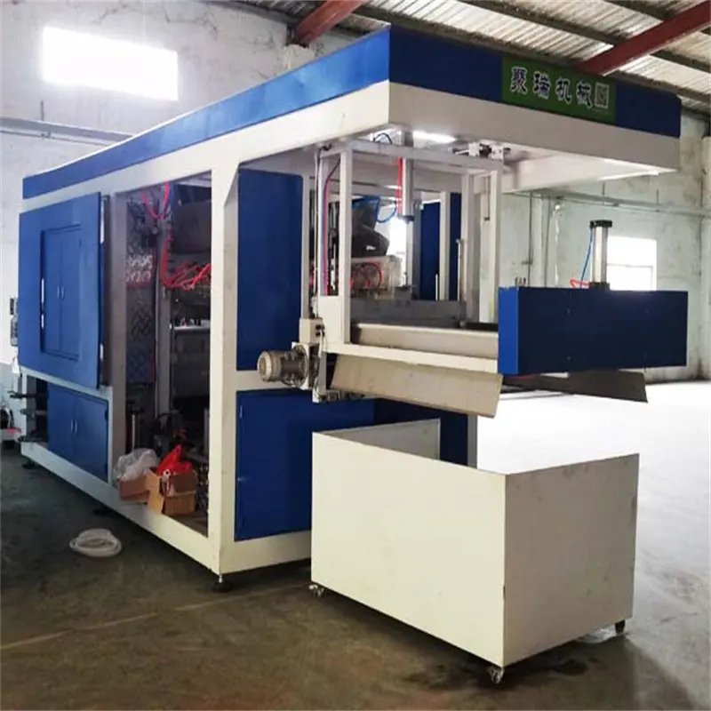 Factory Full Auto Vacuum Forming Food Grade Plastic Container Thermoforming Machine For Strawberry