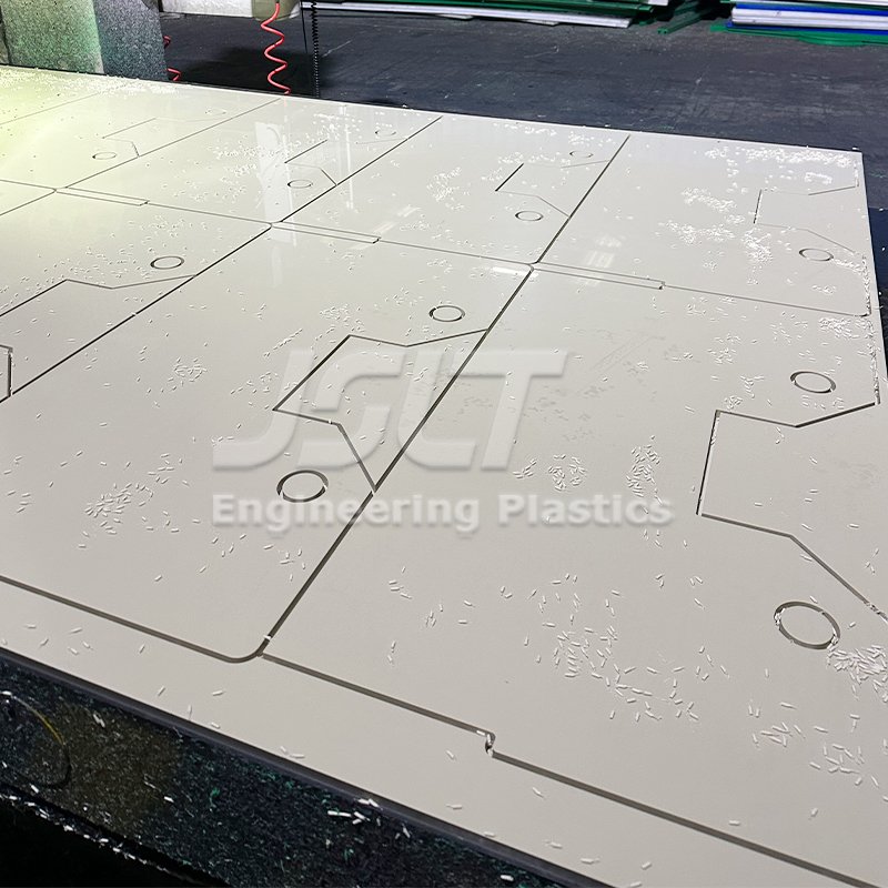 Wholesale UHMW-PE Nylon POM PTFE HDPE PEEK PP Special-shaped CNC Machining Part