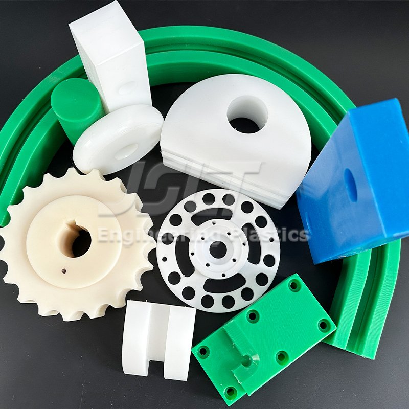 Wholesale UHMW-PE Nylon POM PTFE HDPE PEEK PP Special-shaped CNC Machining Part