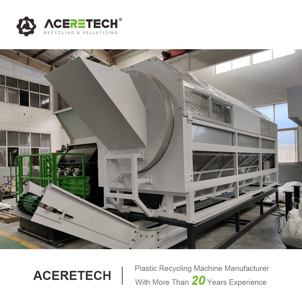 High-Tech 1000-2000KG/H Recycle Plastic Washing Machine Line Pe Washing Recycling Line Hdpe Washing Plant AWS-PP