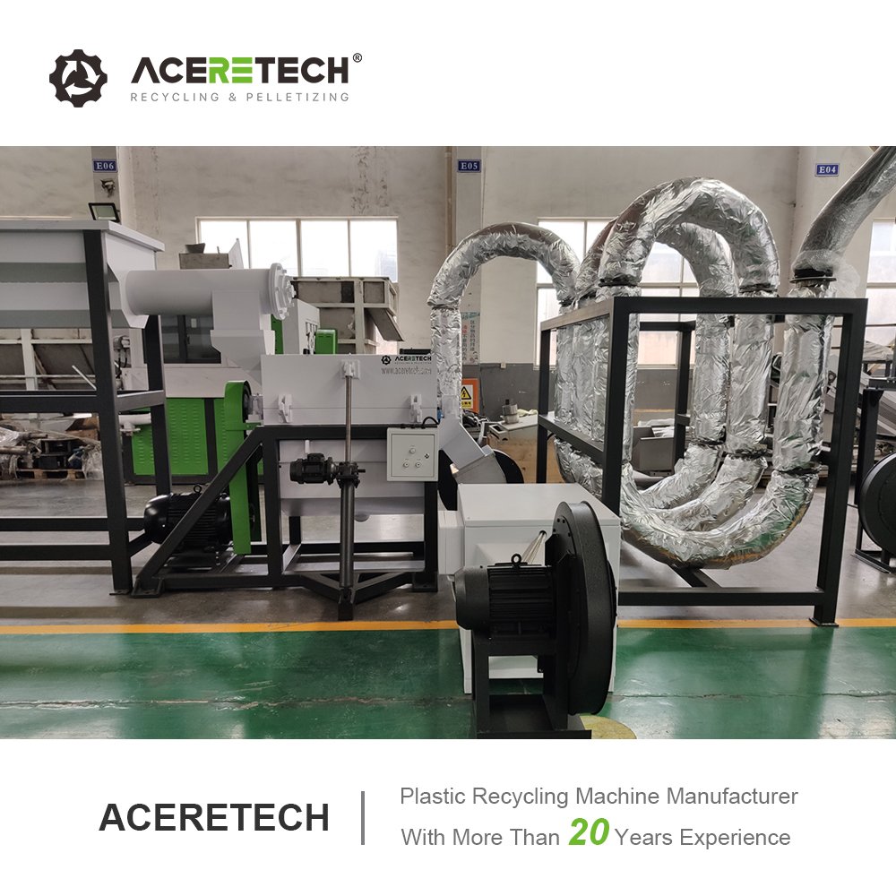 High-Tech 1000-2000KG/H Recycle Plastic Washing Machine Line Pe Washing Recycling Line Hdpe Washing Plant AWS-PP