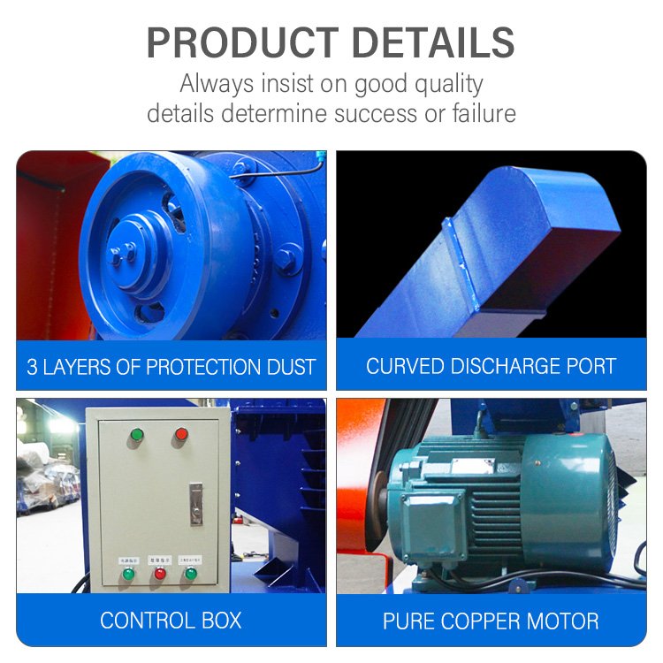 PP PIPE shredding machine PVC plastic crusher new product