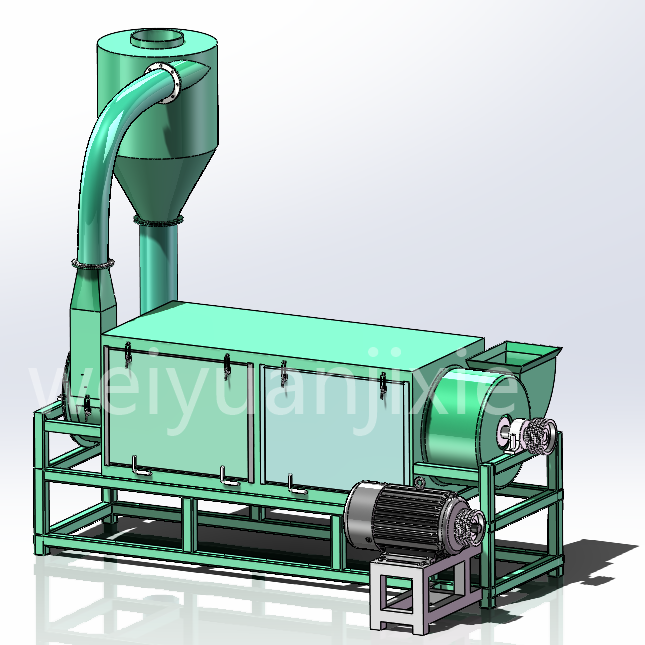 PP PE PET Plastic flakes dewatering machine plastic recycle line