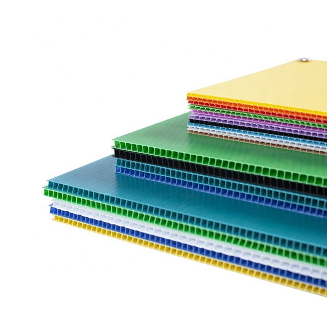 Factory direct selling China pp corrugated plastic coroplast sheet for signs