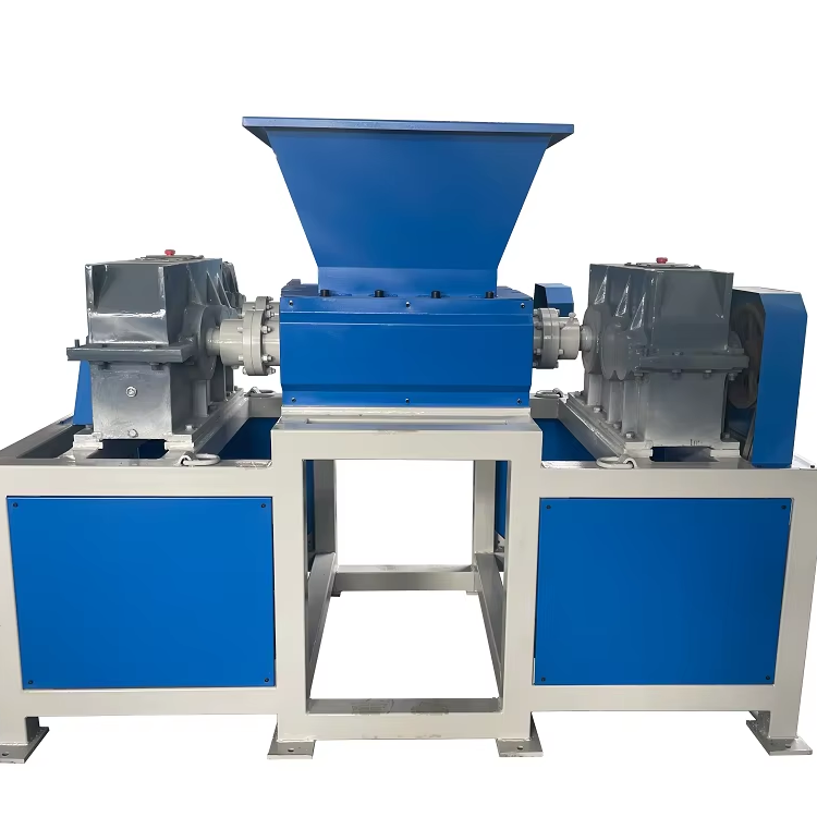Plastic waste shredder machine, plastic PVC/PP/PET BOTTLE Crusher shredder