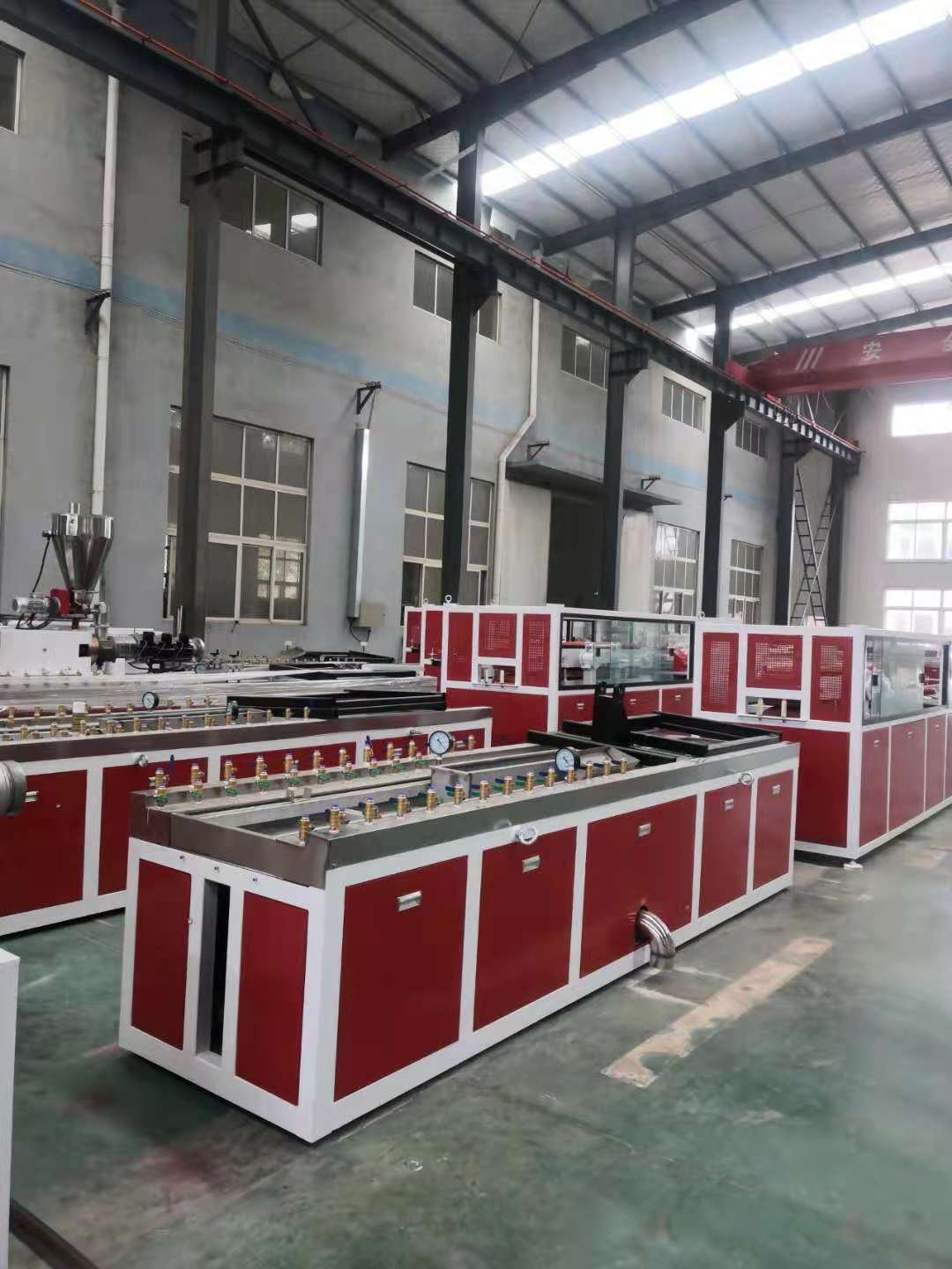 Wood Plastic Composited Product Making Machine/ Pe Pp Wpc Door Floor Decorative Profile Board Panel Extrusion Production Line