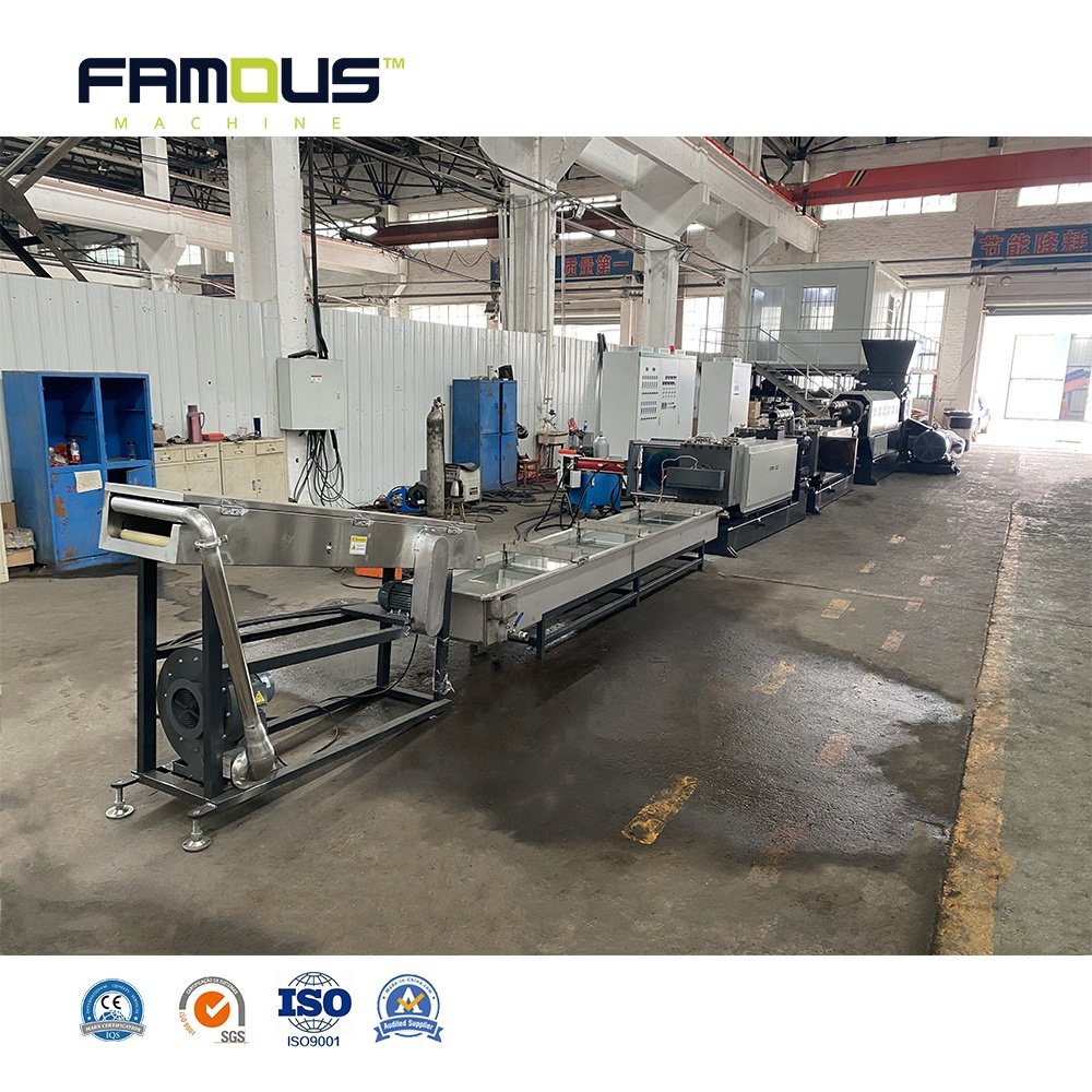 PP PE HDPE LDPE LLDPE Plastic Pelletizer Pelletizing Granules Making Granulator Machine