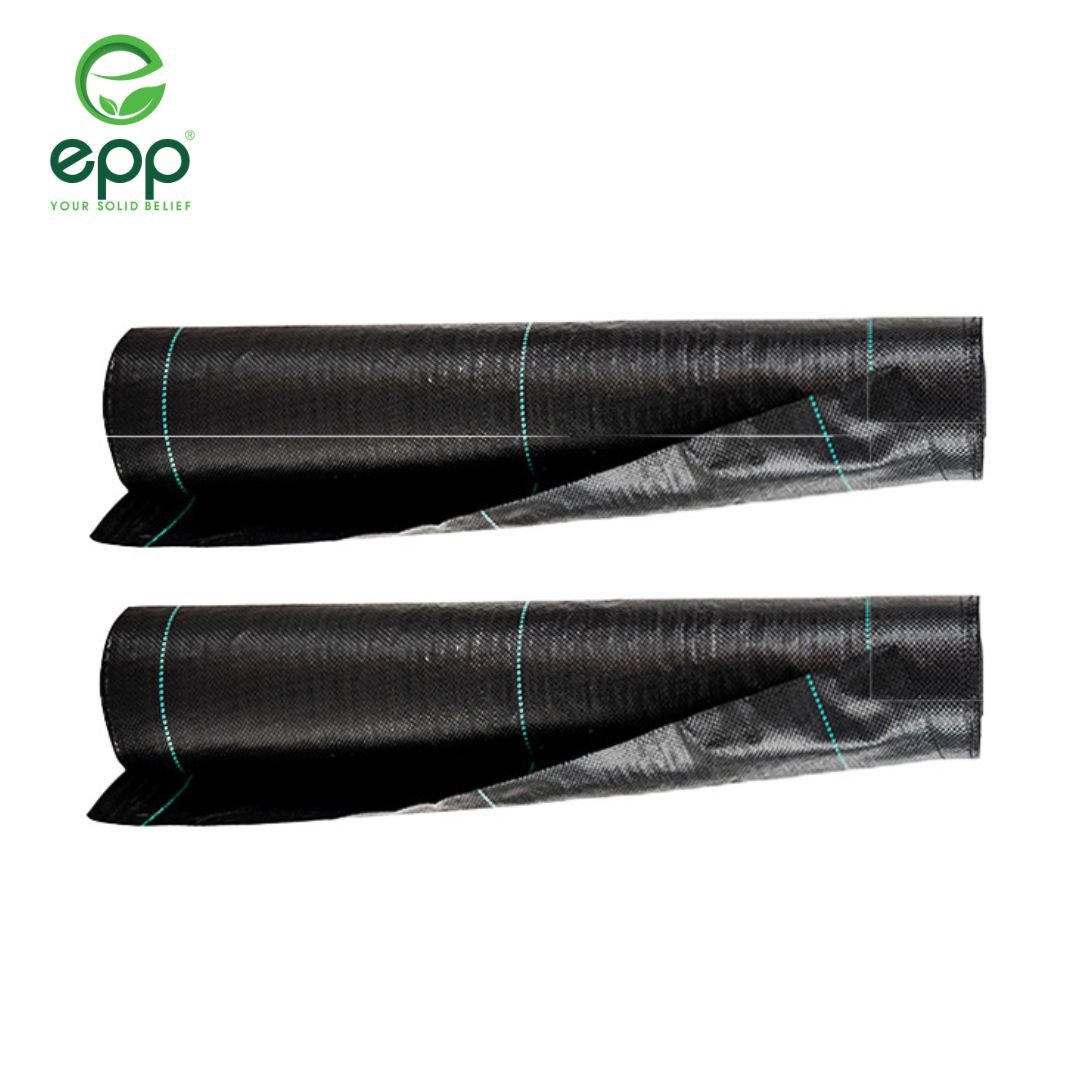 EPP Vietnam 100 virgin PP woven geotextile heavy duty landscape fabric weed control ground cover durable weed barrier mat