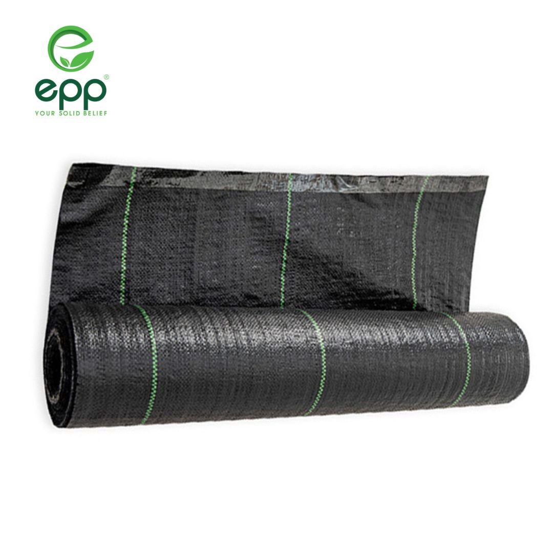 EPP Vietnam 100 virgin PP woven geotextile heavy duty landscape fabric weed control ground cover durable weed barrier mat