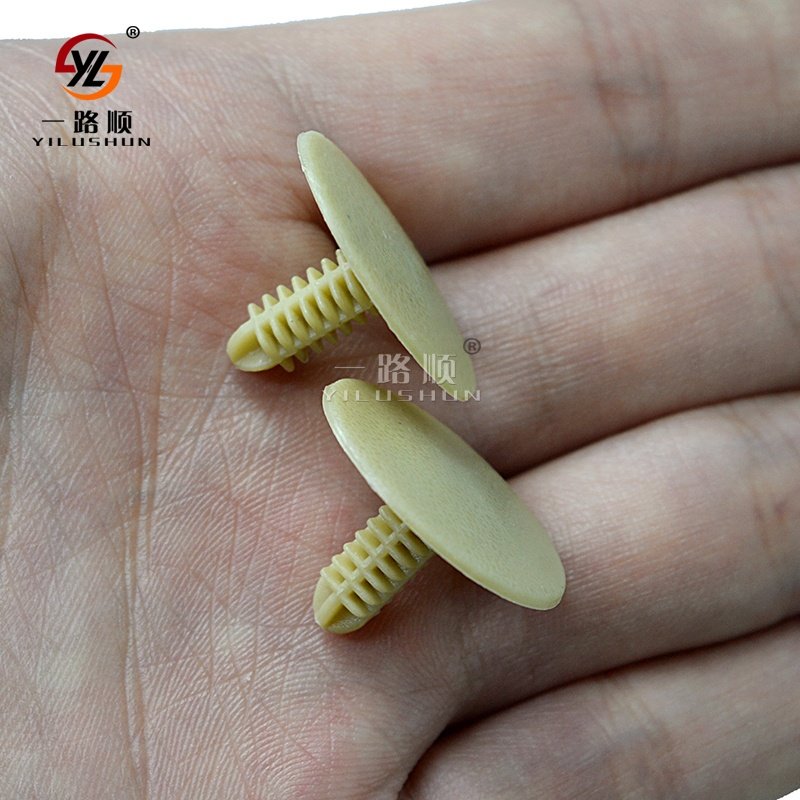 A36 500Pcs/Bag decorative rivets craft clip plastic fasteners auto clip nylon 7MM