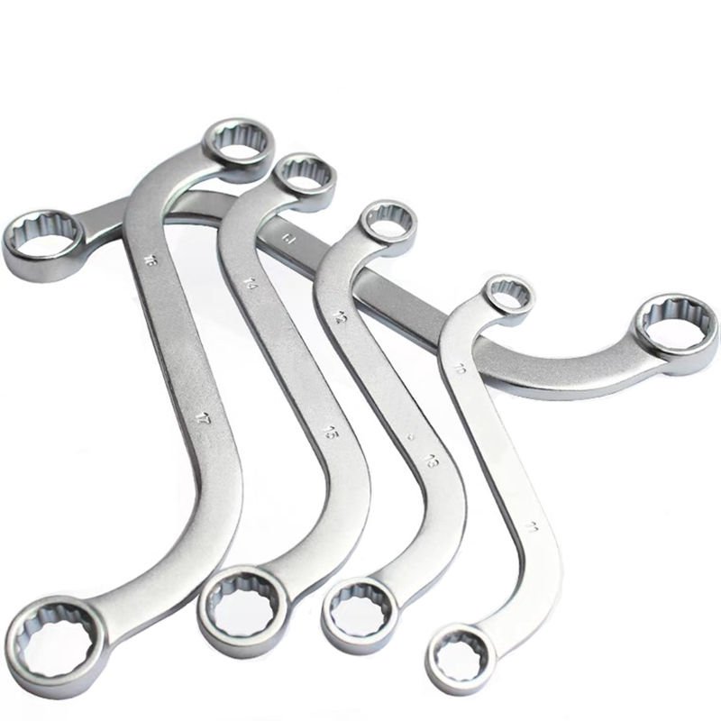 5pcs High-quality Steel S-type Double-headed Special-shaped Fastening Wrench