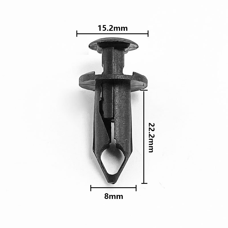 Plastic Car Clip New Universal Car Auto Body Plastic Push Pin Rivet Fasteners Trim Clip Car for Toyota and Other Brands Made