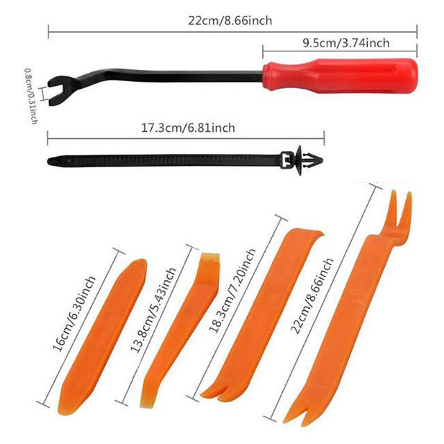 Car Accessories Auto Bumper Door Panel Trim Clips 635Pcs Car Retainer Clips & Plastic Fasteners Kit Fender Rivet Clips
