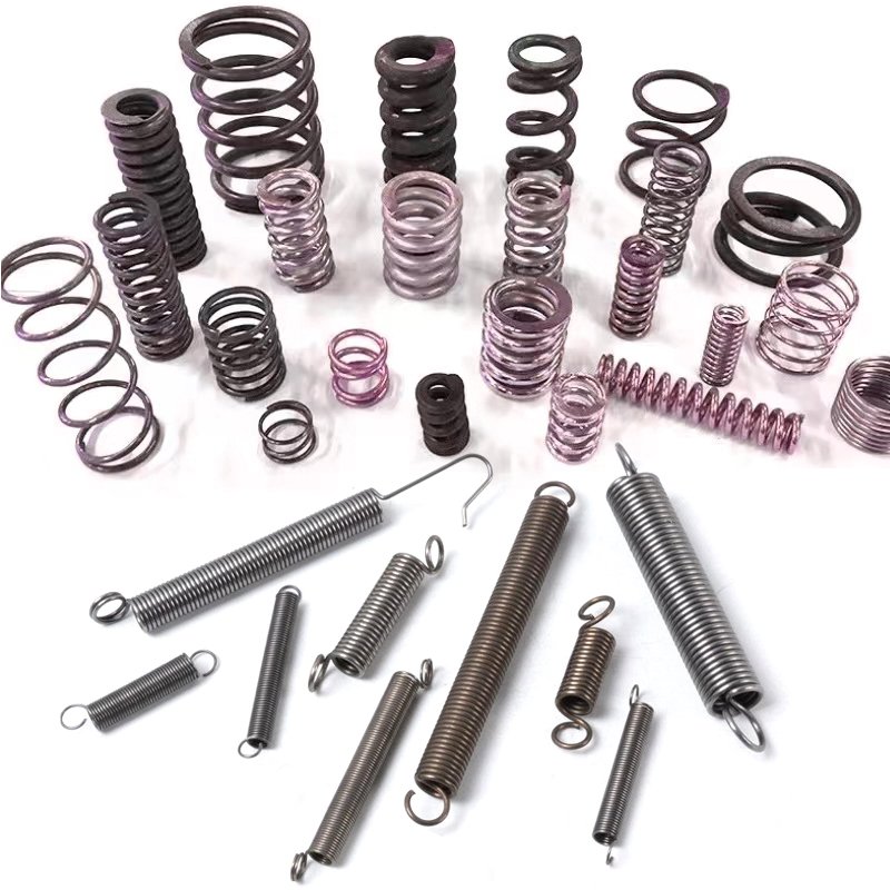 Hot selling 304 stainless steel Galvanized Marine Boat Spring Mooring Spring Long Hook Tension Spring