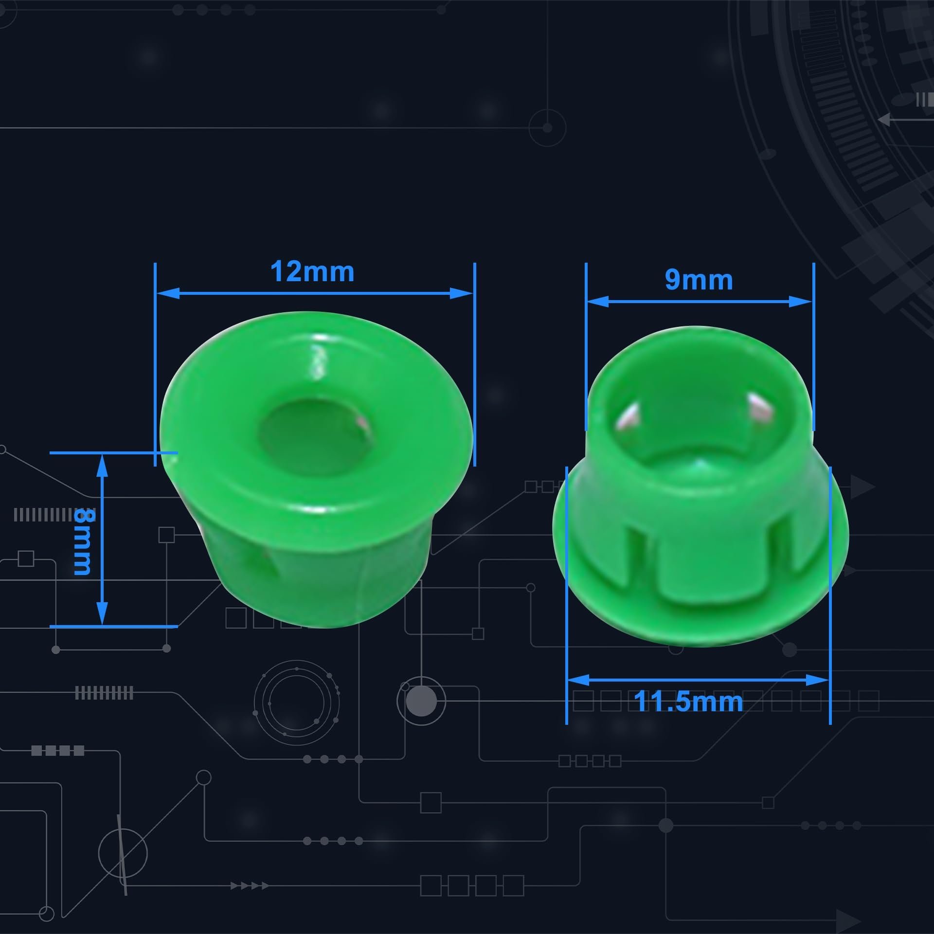 40PCS Side Sill Skirt Trim Moulding Clips Grommet Compatible for BMW E36 E46 E90 E91 3 USQQ Replacement 51711932996 51718184574