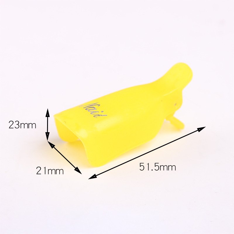 Plastic Nail Soak Off Clips UV Gel Polish Remover Wrap Tool Fluid Removal of Varnish Manicure Tools Nail Remover Clips
