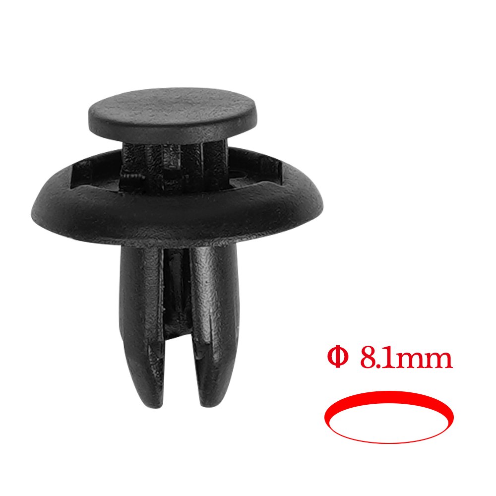 QGZ300 Auto Car Nylon Rivet Door Panel Trim Fender Bumper Nylon Plastic Clips Auto Fastener For Benz/BMW