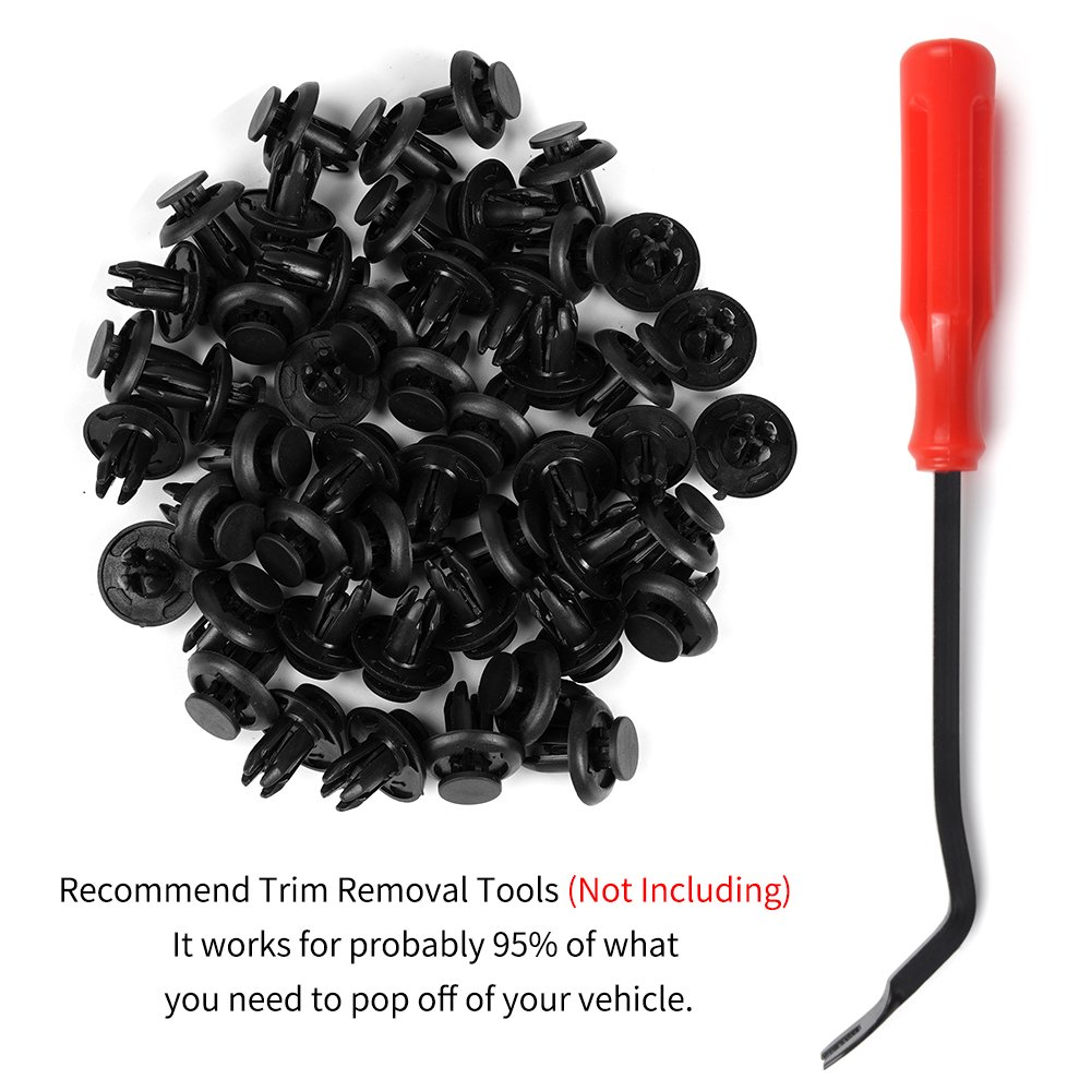 QGZ300 Auto Car Nylon Rivet Door Panel Trim Fender Bumper Nylon Plastic Clips Auto Fastener For Benz/BMW