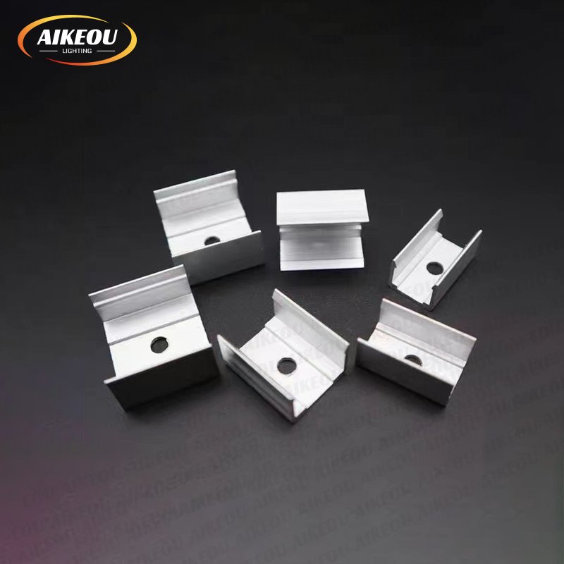 Fastener Accessories Fixing Clip Silicon Flex Neon LED Strip Light Mounting Bracket Clips