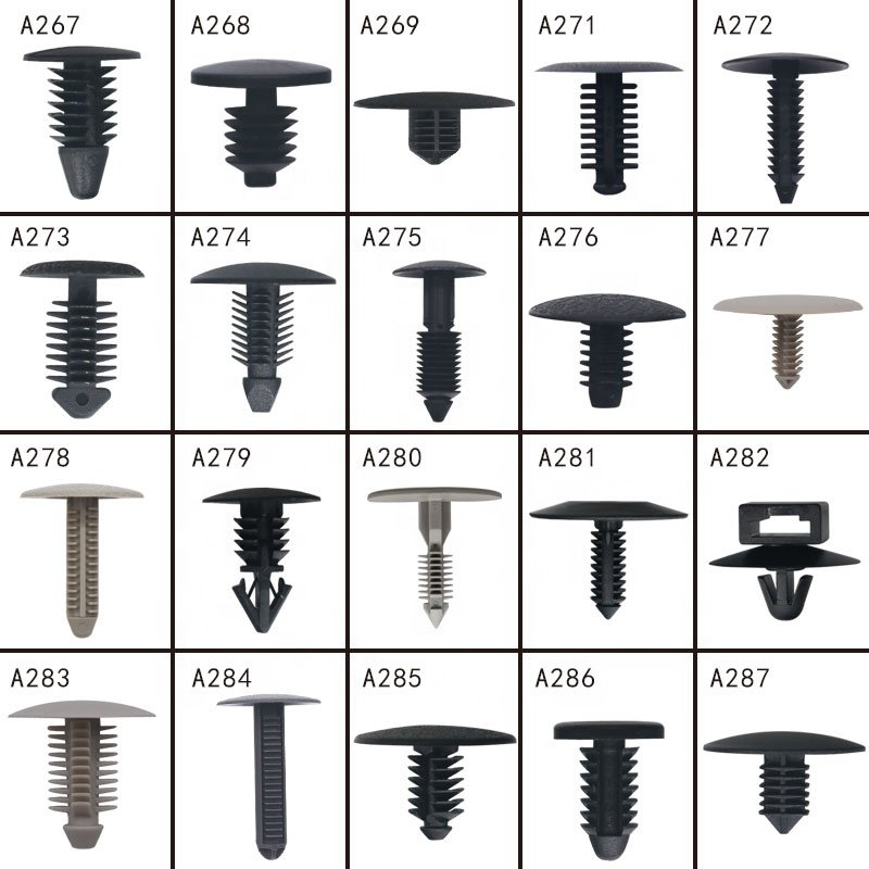 A221 Automobile parts special bumper plastic clip rivets wholesale
