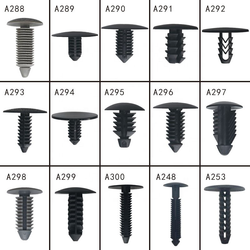 A221 Automobile parts special bumper plastic clip rivets wholesale