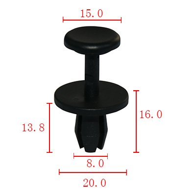Factory Direct Supply Plastic Rivets Automotive Fasteners and Clips Plastic Clips for Cars101860