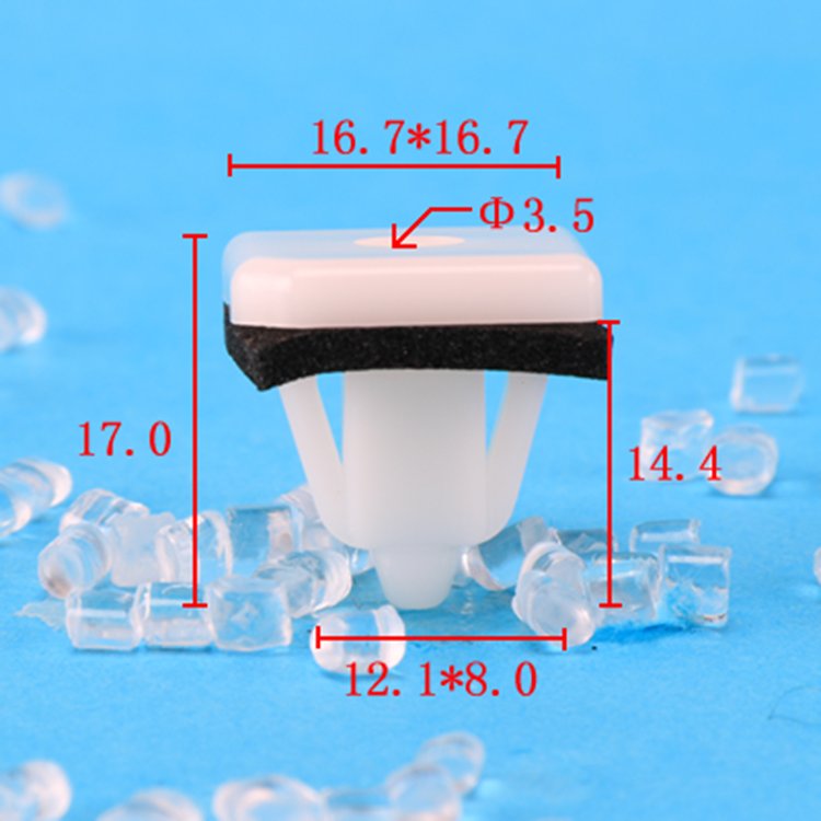 081070 Competitive Price Supply Auto Clips Plastic Fasteners Auto Decoration Trim Panel Retainer Auto Body Clips Plastic Rivets