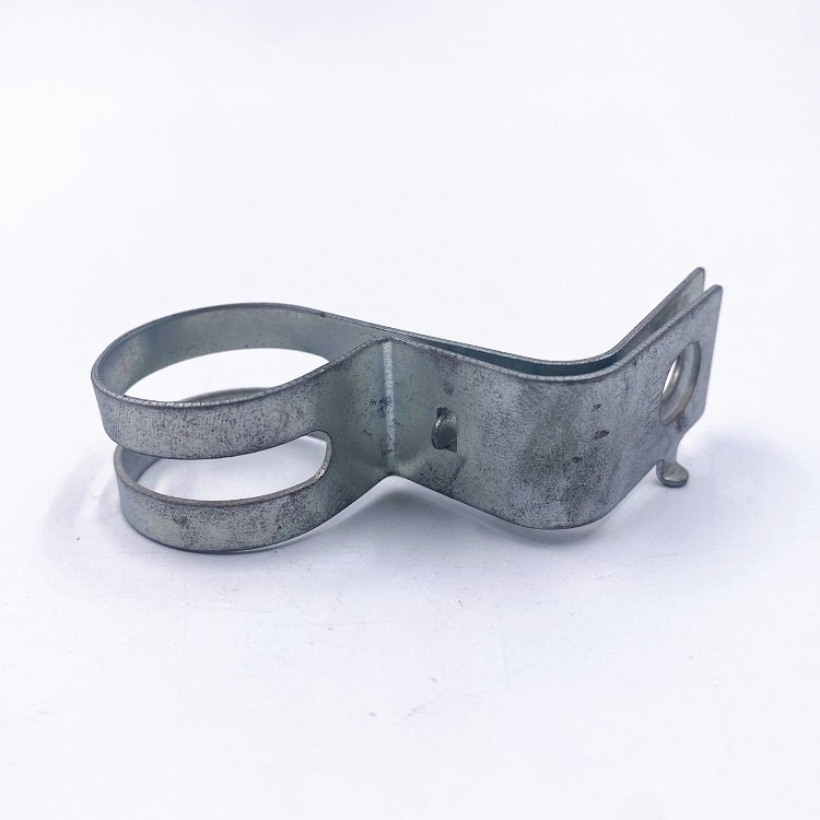 Customized Stainless Steel Bent Sheet Metal Stamping Parts for Metal Processing Automotive Custom White Zinc Plated Parts