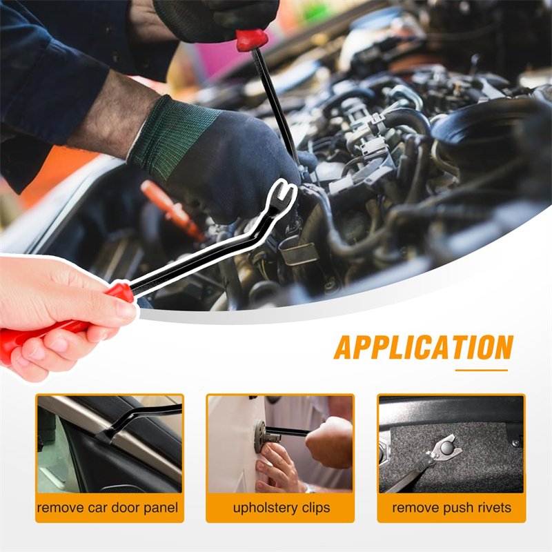 Factory Universal Automotive Plastic Push-Type Retainer Clips Fastener